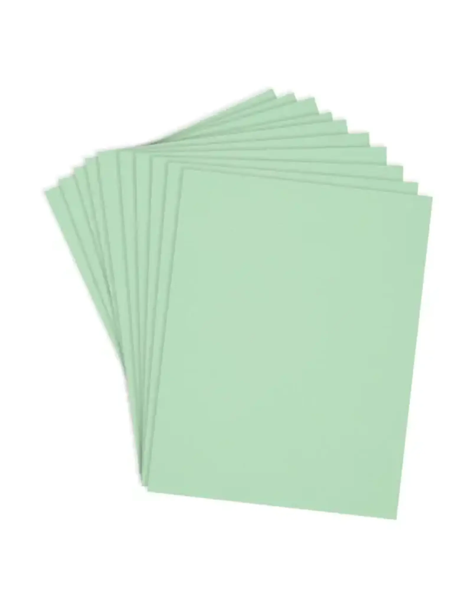 SPELLBINDERS SPELLBINDERS MINT COLORWHEEL CARDSTOCK 8.5x11 10/PK