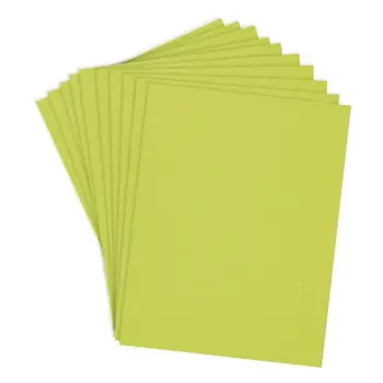 SPELLBINDERS SPELLBINDERS PERIDOT COLORWHEEL CARDSTOCK 8.5x11 10/PK