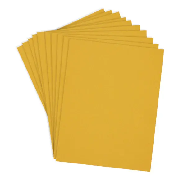 SPELLBINDERS SPELLBINDERS SAFFRON COLORWHEEL CARDSTOCK 8.5x11 10/PK