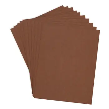 SPELLBINDERS SPELLBINDERS CINNAMON COLORWHEEL CARDSTOCK 8.5x11 10/PK