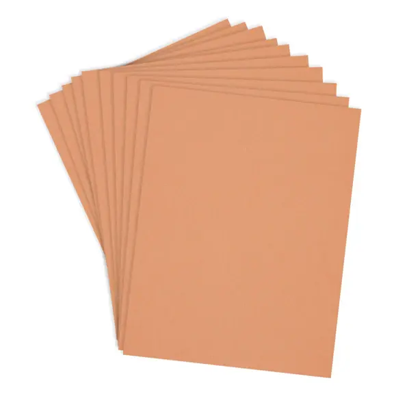 SPELLBINDERS SPELLBINDERS CORAL COLORWHEEL CARDSTOCK 8.5x11 10/PK