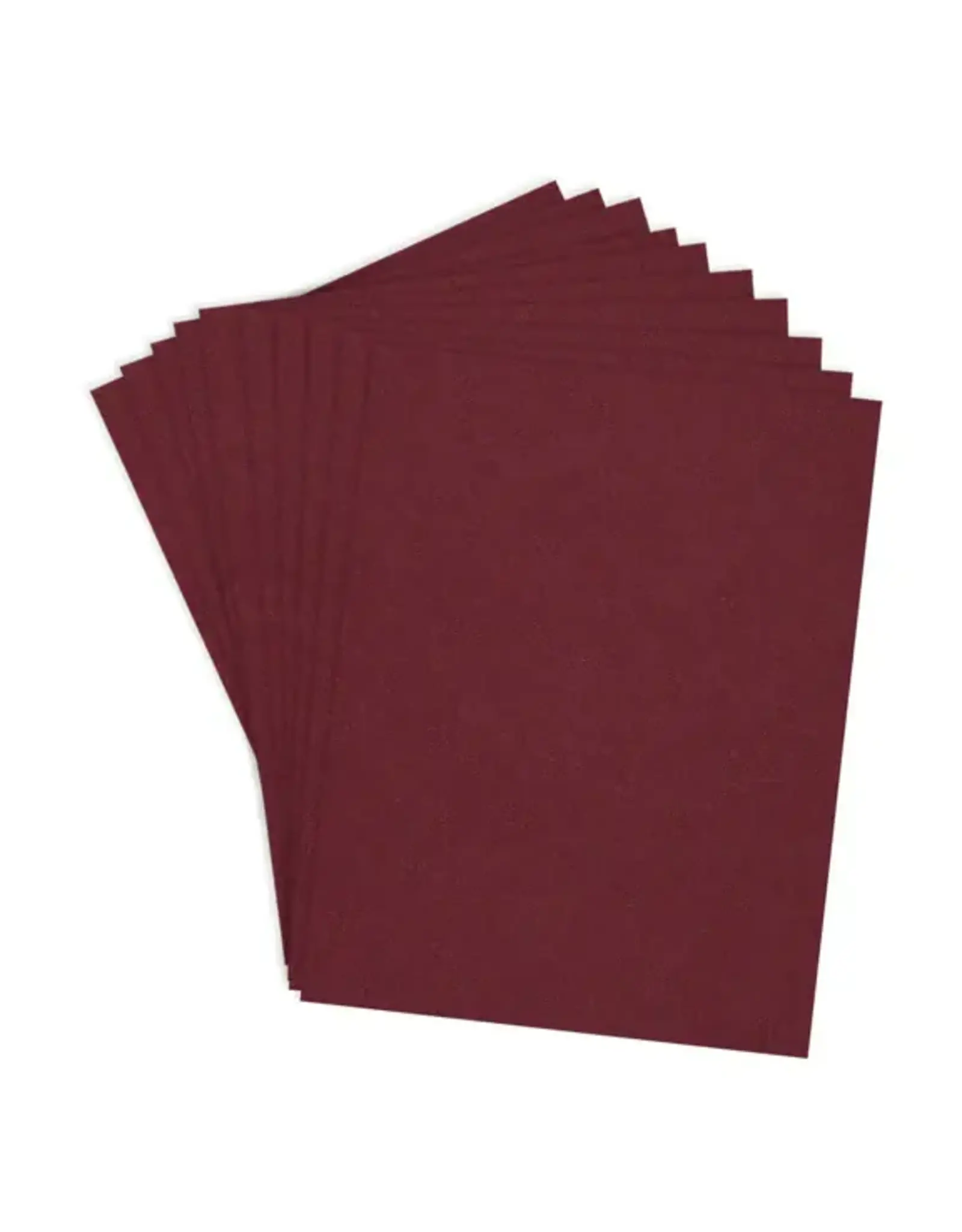 SPELLBINDERS SPELLBINDERS MERLOT COLORWHEEL CARDSTOCK 8.5x11 10/PK