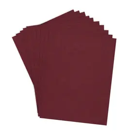 SPELLBINDERS SPELLBINDERS MERLOT COLORWHEEL CARDSTOCK 8.5x11 10/PK