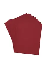 SPELLBINDERS SPELLBINDERS CRANBERRY COLORWHEEL CARDSTOCK 8.5x11 10/PK