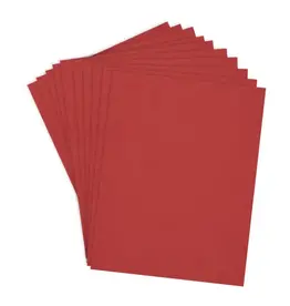 SPELLBINDERS SPELLBINDERS POMEGRANATE COLORWHEEL CARDSTOCK 8.5x11 10/PK
