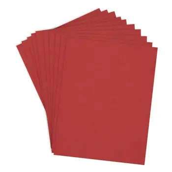 SPELLBINDERS SPELLBINDERS POMEGRANATE COLORWHEEL CARDSTOCK 8.5x11 10/PK