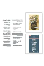 SPELLBINDERS SPELLBINDERS BETTERPRESS SUSAN TIERNEY-COCKBURN THROUGH THE MEADOW COLLECTION THROUGH THE MEADOW PRESS PLATES & DIE SET