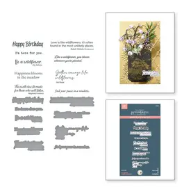 SPELLBINDERS SPELLBINDERS BETTERPRESS SUSAN TIERNEY-COCKBURN THROUGH THE MEADOW COLLECTION THROUGH THE MEADOW PRESS PLATES & DIE SET