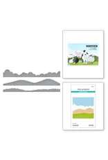 SPELLBINDERS SPELLBINDERS ON THE FARM COLLECTION LANDSCAPE EDGES ETCHED DIE SET