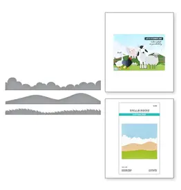 SPELLBINDERS SPELLBINDERS ON THE FARM COLLECTION LANDSCAPE EDGES ETCHED DIE SET