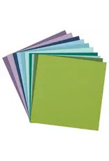 SPELLBINDERS SPELLBINDERS COOL ASSORTMENT COLORWHEEL CARDSTOCK 12x12 20/PK
