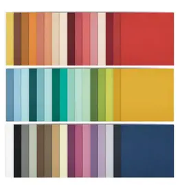 SPELLBINDERS SPELLBINDERS FULL 48 COLORWHEEL CARDSTOCK PACK 12x12
