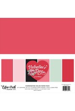 ECHO PARK PAPER ECHO PARK VALENTINE'S DAY 12x12 SOLIDS PAPER PACK