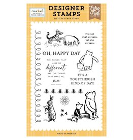 ECHO PARK PAPER ECHO PARK THE HOUSE AT POOH CORNER WHO WE HAVE CLEAR STAMP SET
