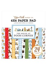 ECHO PARK PAPER ECHO PARK THE HOUSE AT POOH CORNER 6x6 PAPER PAD 24 SHEETS