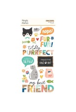 SIMPLE STORIES SIMPLE STORIES FUR BABY CAT FOAM STICKERS 40/PK