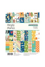 SIMPLE STORIES SIMPLE STORIES FUR BABY DOG/CAT 6x8 PAPER PAD 24 SHEETS