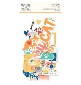 SIMPLE STORIES SIMPLE STORIES SIMPLE PAGES FUR BABY CAT PAGE PIECES 20/PK