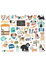SIMPLE STORIES SIMPLE STORIES FUR BABY DOG BITS & PIECES 52/PK