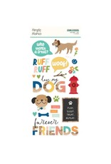 SIMPLE STORIES SIMPLE STORIES FUR BABY DOG FOAM STICKERS 37/PK