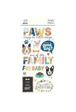 SIMPLE STORIES SIMPLE STORIES FUR BABY DOG FOAM STICKERS 37/PK