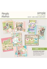 SIMPLE STORIES SIMPLE STORIES SIMPLE CARDS SIMPLE VINTAGE FLOWER SHOPPE CARD KIT