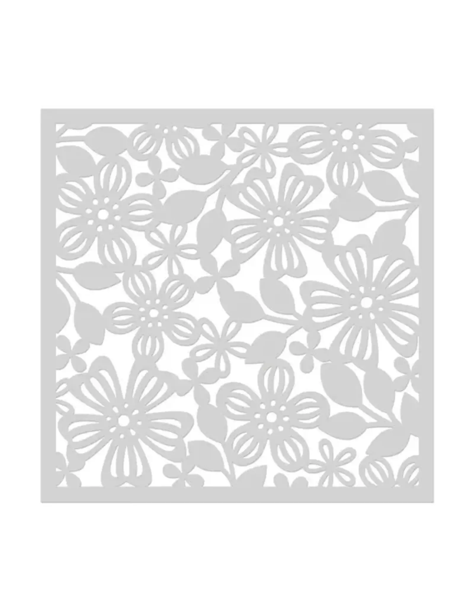 HERO ARTS HERO ARTS FRIENDSHIP BLOOMS COLLECTION SPRING FLORAL STENCIL