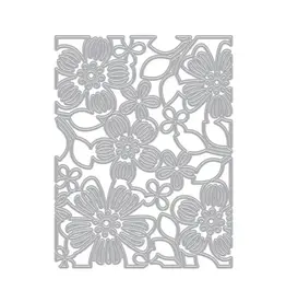 HERO ARTS HERO ARTS FRIENDSHIP BLOOMS COLLECTION FLORAL PATTERN COVER PLATE DIE