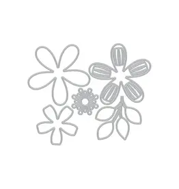HERO ARTS HERO ARTS FRIENDSHIP BLOOMS COLLECTION LARGE FLOWER LAYERING FANCY DIE SET