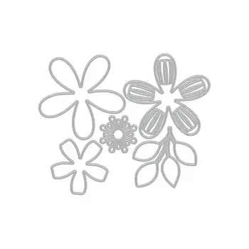 HERO ARTS HERO ARTS FRIENDSHIP BLOOMS COLLECTION LARGE FLOWER LAYERING FANCY DIE SET
