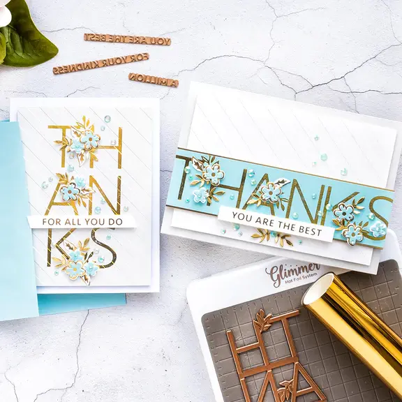SPELLBINDERS SPELLBINDERS GLIMMER FOIL GOLD