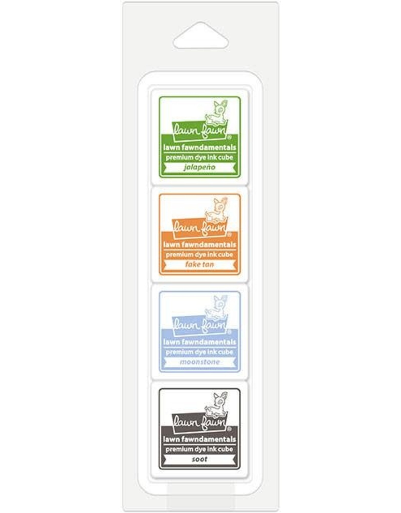 LAWN FAWN LAWN FAWN PREMIUM DYE INK CUBE PACK PUMPKIN PATCH 4PK