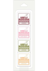LAWN FAWN LAWN FAWN PREMIUM DYE INK CUBE PACK SUNDAY BRUNCH 4PK