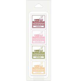 LAWN FAWN LAWN FAWN PREMIUM DYE INK CUBE PACK SUNDAY BRUNCH 4PK
