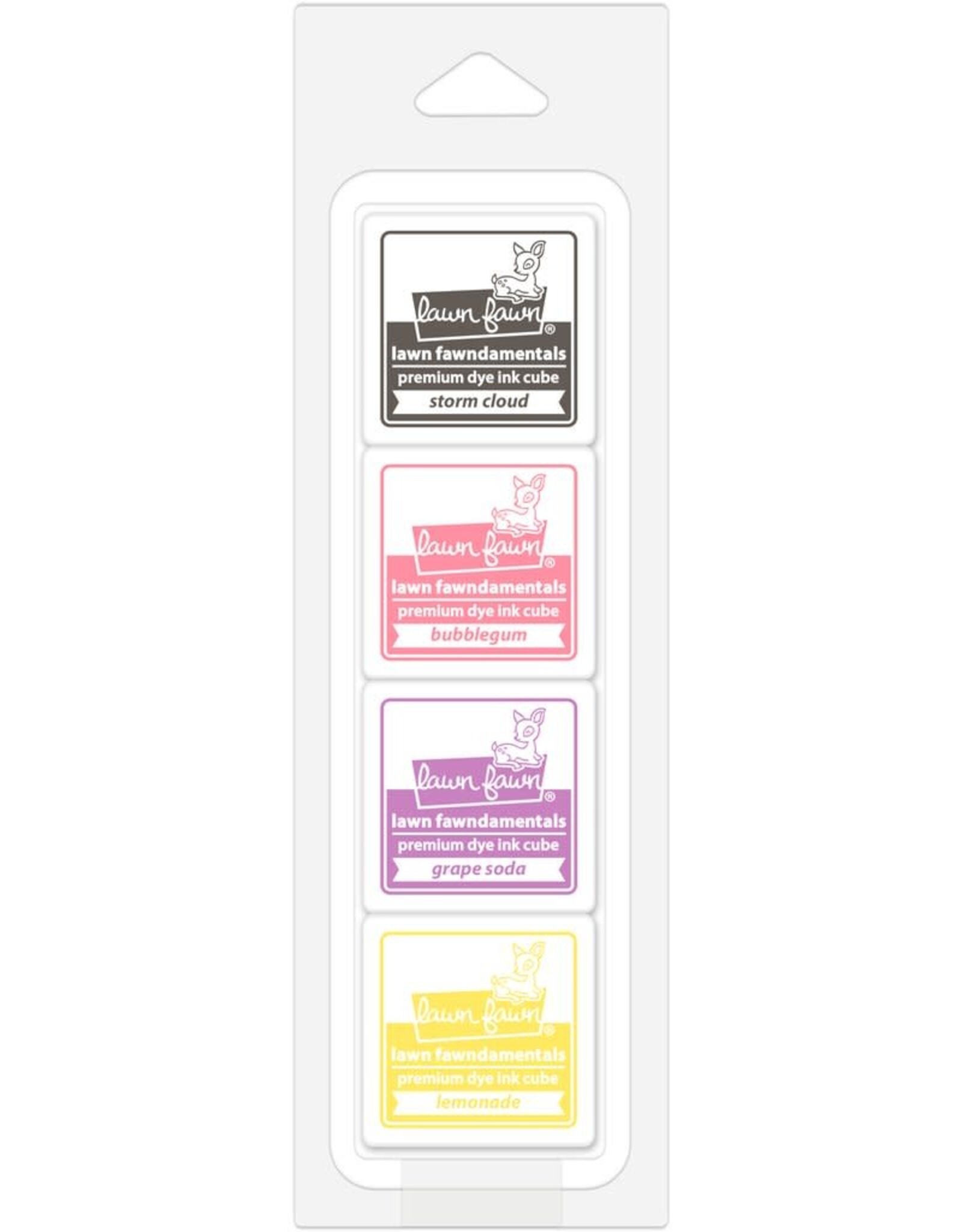 LAWN FAWN LAWN FAWN PREMIUM DYE INK CUBE PACK COUNTY FAIR 4PK