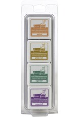 LAWN FAWN LAWN FAWN PREMIUM DYE INK CUBE PACK SECRET GARDEN 4/PK