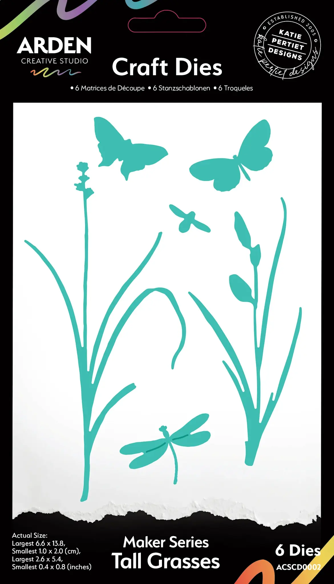 ARDEN CREATIVE STUDIO ARDEN CREATIVE STUDIO MAKER SERIES TALL GRASSES DIE SET