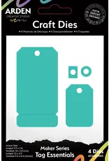 ARDEN CREATIVE STUDIO ARDEN CREATIVE STUDIO MAKER SERIES TAG ESSENTIALS DIE SET
