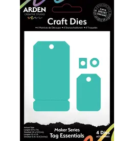 ARDEN CREATIVE STUDIO ARDEN CREATIVE STUDIO MAKER SERIES TAG ESSENTIALS DIE SET