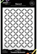 ARDEN CREATIVE STUDIO ARDEN CREATIVE STUDIO MAKER SERIES TIMELESS QUATREFOIL 6x8 STENCIL