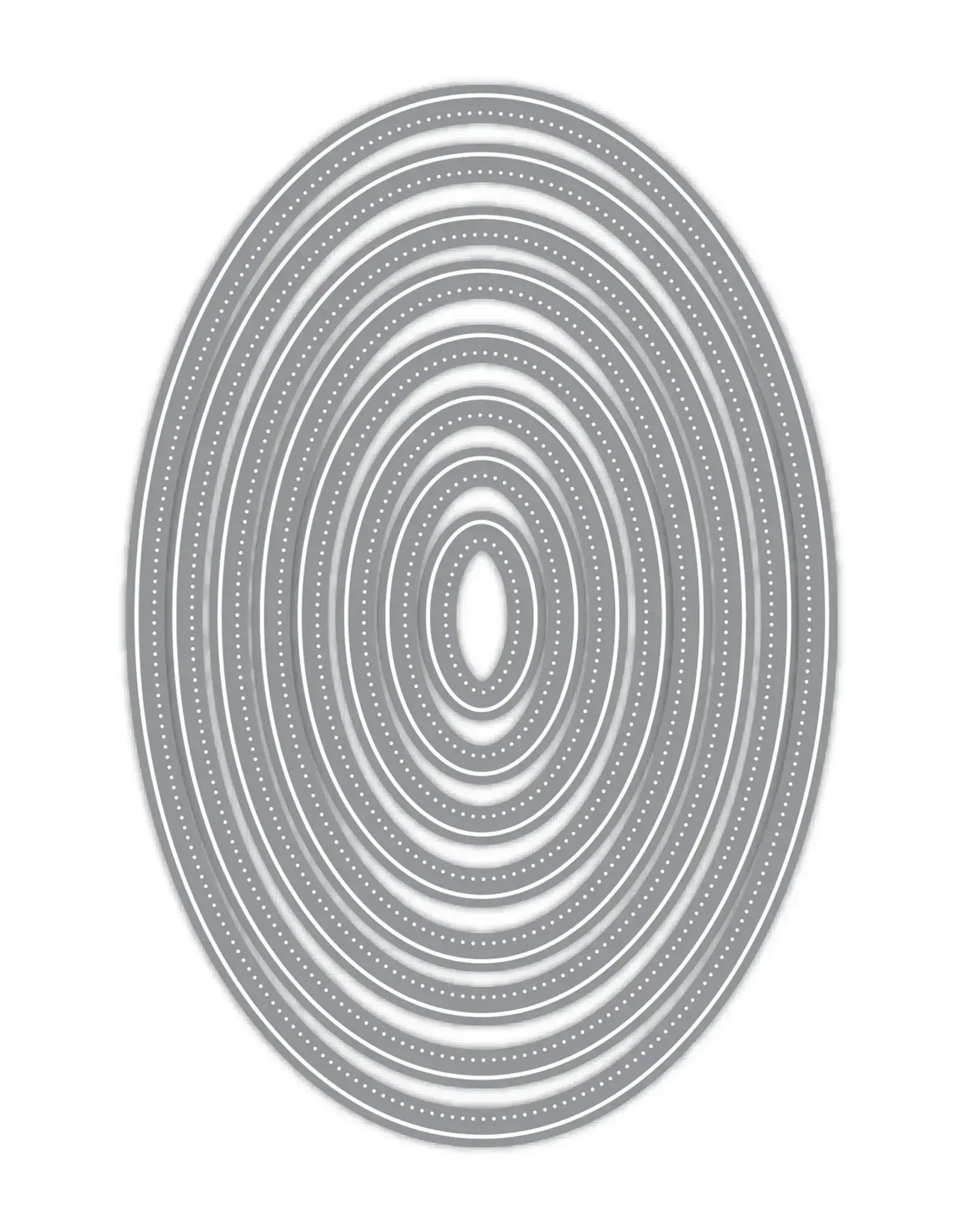 LDRS CREATIVE LDRS CREATIVE PINPOINT OVALS DIE SET