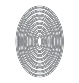 LDRS CREATIVE LDRS CREATIVE PINPOINT OVALS DIE SET