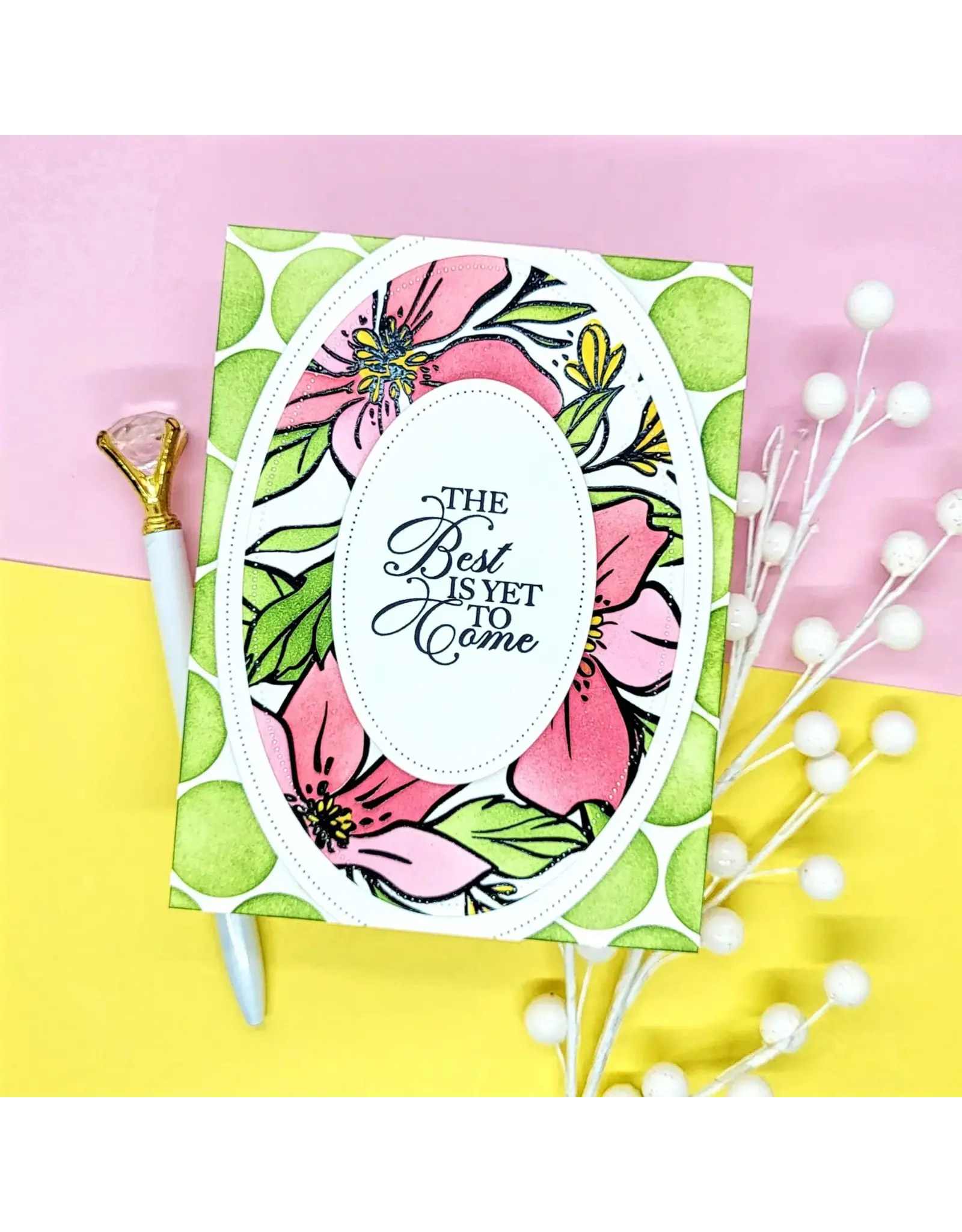 LDRS CREATIVE LDRS CREATIVE PINPOINT OVALS DIE SET