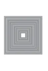 LDRS CREATIVE LDRS CREATIVE PINPOINT SQUARES DIE SET