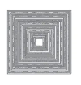 LDRS CREATIVE LDRS CREATIVE PINPOINT SQUARES DIE SET