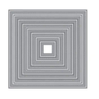 LDRS CREATIVE LDRS CREATIVE PINPOINT SQUARES DIE SET