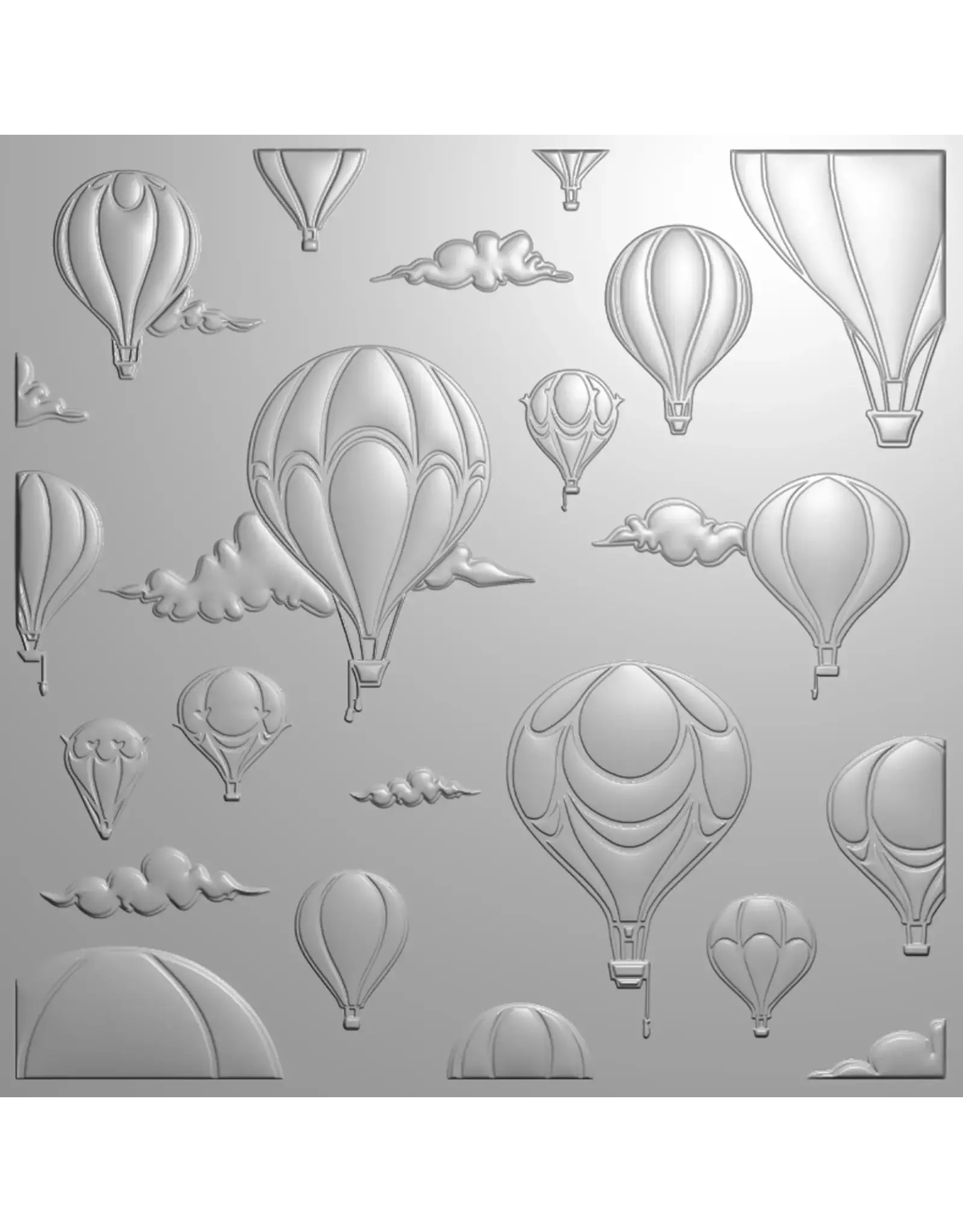 LDRS CREATIVE LDRS CREATIVE HOT AIR BALLOONS 3D EMBOSSING FOLDER