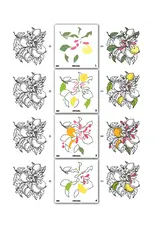 LDRS CREATIVE LDRS CREATIVE FRUIT TREE LAYERING STENCILS SET 4/PK