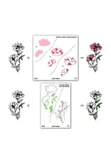 LDRS CREATIVE LDRS CREATIVE VICTORIAN PETALS LAYERING STENCILS SET 2/PK