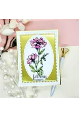 LDRS CREATIVE LDRS CREATIVE VICTORIAN PETALS IMPRESS-ION PRESS + FOIL PLATES